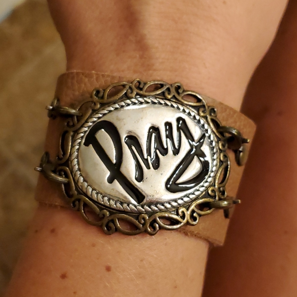 Plunder leather bracelet